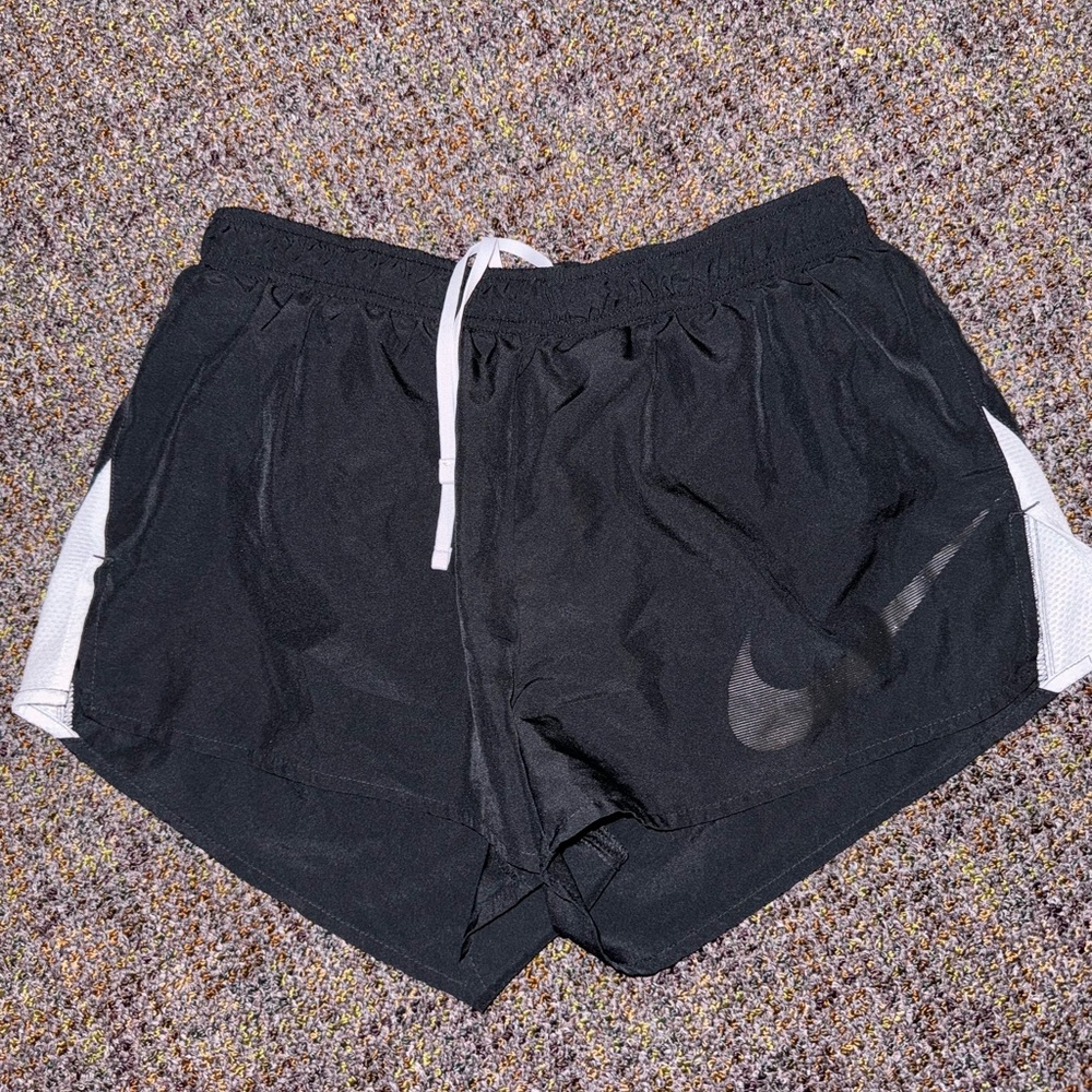 Nike Dri-fit Black Sporty Athletic Shorts